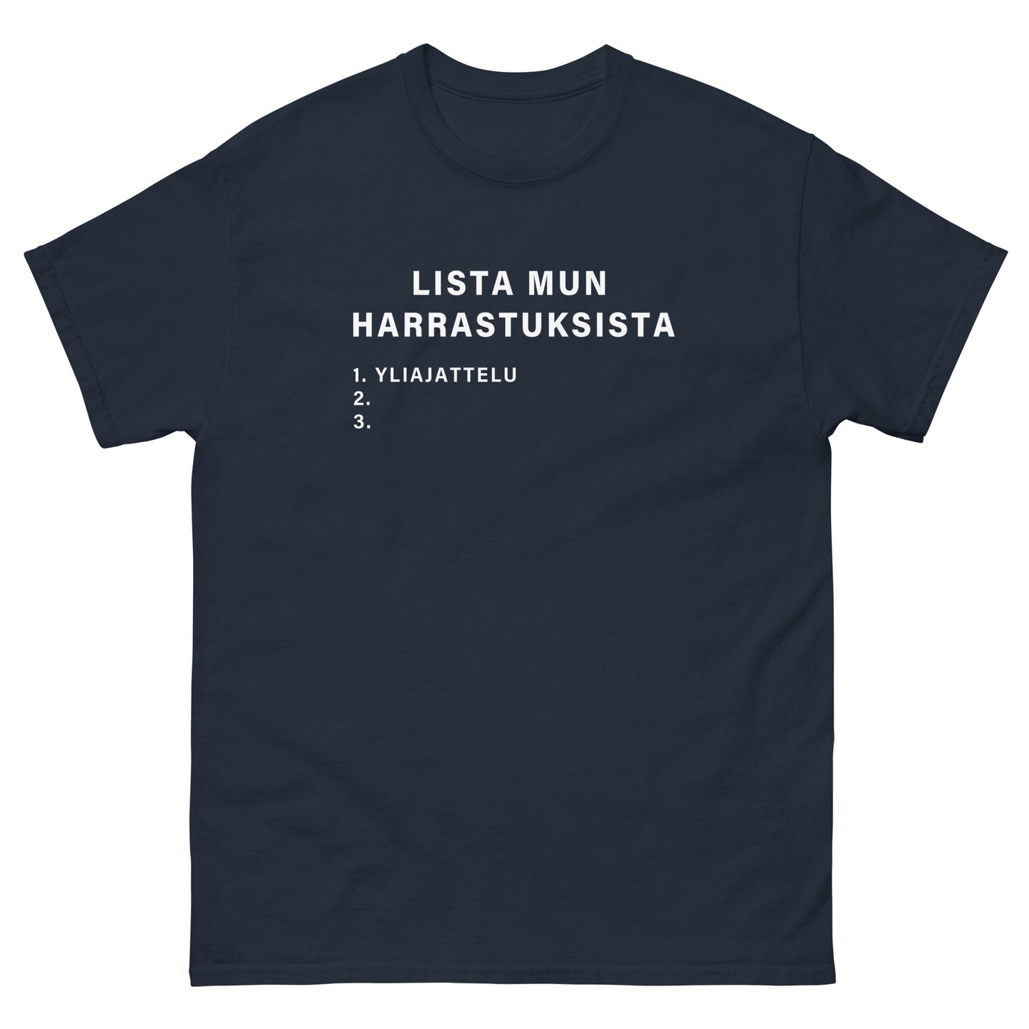 Lista Mun Harrastuksista Yliajattelu