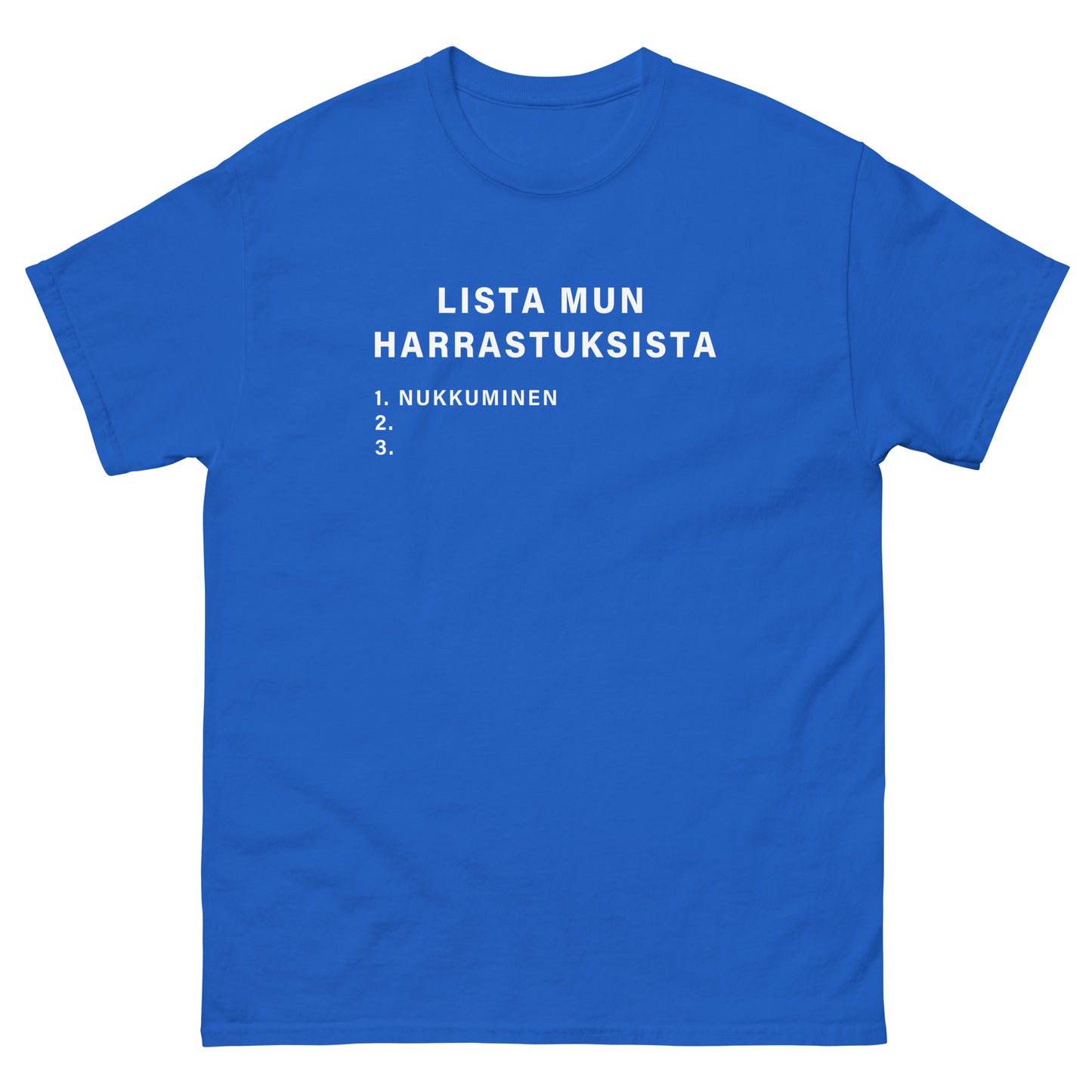 Lista Mun Harrastuksista Nukkuminen