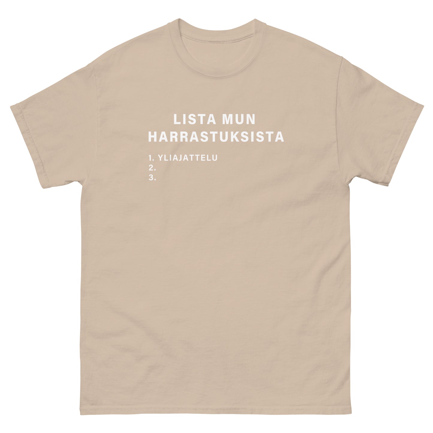 Lista Mun Harrastuksista Yliajattelu